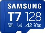 SAMSUNG Speicherkarte "T7", blau, 128 GB, Speicherkarten, Speicherkarte