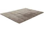 Hochflor-Teppich OBSESSION "My Curacao 490", grau (taupe), B:200cm H:35mm L:290cm, Mikropolyester, Teppiche, Uni-Farben, sehr weicher Kuschelflor, handgetuftet