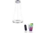 LED Pendelleuchte "Q-VITO", stahlfarben, 1, Ø 40cm, 1 Stk., NEUHAUS Q SMART HOME LIGHTS, Leuchten, LED Pendelleuchte