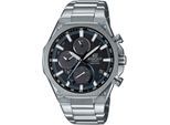 Smartwatch CASIO EDIFICE "EQB-1100D", silber (edelstahlfarben, edelstahlfarben), Smartwatches, Herren, Smartwatch, Solaruhr, Armbanduhr, Herrenuhr,Bluetooth, Edelstahlarmband,Saphirglas