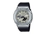 Smartwatch CASIO G-SHOCK "GBM-2100A", schwarz, silberfarben, schwarz, Smartwatches, Herren, Smartwatch, Armbanduhr, Herren,Bluetooth, Solarbetrieb, Flight Log Memory