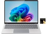 MICROSOFT Notebook "Surface Laptop, Copilot+ PC, 13" Touch-Display, 16 GB RAM, 7. Edition", grau (platinum), 16 GB RAM 1.000 GB SSD, X Elite, Microsoft Windows 11 Home, Notebooks