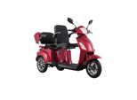 ECONELO E-Seniorenmobil Billy 2.0, Blei-Akku, 3-Rad, 60V, 1000 Watt, normal Sitz, Rot