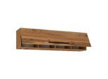 VCM Holzregal hängend platzsparendes Regal Maße: H. 115 x B. 30 x T. 30 cm Elegantes Regal hängend Aufbewahrungsregal Bücherregal Wandboard - Arila XL