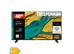 Telefunken XF40TP900S Fernseher 40 Zoll Smart TV powered by TiVo Full HD HDR TV HD+ 6 Monate (2026)
