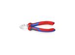 KNIPEX 14 25 160 Abisolier-Seitenschneider mit Comfort-Griffen verchromt 160 mm)