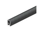OBO Bettermann KSB 2 PVC Kantenschutz schwarz aus PVC schwarz, für Bleche bis 2 mm, 6072909)