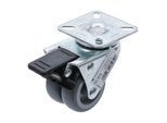 BGS Do it yourself Doppel-Lenkrolle mit Bremse Ø 50 mm (81944)