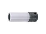 Stahlwille 1/2" (12,5mm) Radmutter-Steckschlüsseleinsatz SW.17mm L.86mm (23091017)
