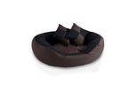 BedDog 4in1 Hundebett SABA großes Hundekörbchen abwischbar Hundekissen