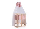 Waldin Babybett Kinderbett 7in1 mit Matratze, mitwachsendes Kinder-Bett