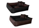 BedDog 2in1 Hundebett waschbar Hundekissen mit Rand Hundesofa