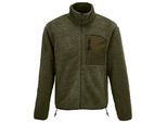 SOLS Unisex Fury Sherpa Fleecejack voor volwassenen (Leger/Donker leger)