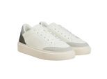Jack And Jones Heren Aspire Court Sportschoenen (Wit/Damp/Blauw/Kasteelrots)