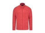 Mountain Warehouse Heren Snowdon II Full Zip Fleecejack (Rood)
