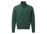 Russell Heren Authentiek Sweatjack (Fles groen)
