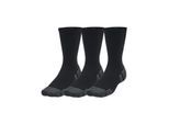 Under Armour - "Performance Tech" Socken für Herren/Damen Unisex (3er-Pack) (Schwarz)