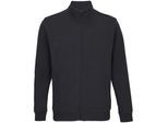 SOLS Unisex Cooper Sweat Jacket met volledige rits voor volwassenen (Zwart)