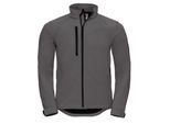Russell Heren waterbestendig & winddicht Softshell-jasje (Titanium)