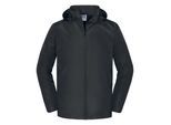 Russell Heren Essentiële All-Weather Shell Jas (Zwart)