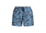 Noorwegen 1963 Blu Polyester Heren Zwem Boxer