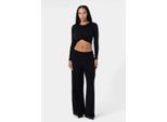 Heavyweight Viscose Pants ZWART