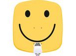 TechniSat DIGIDISH 45 Sat-Schüssel mit Twin-LNB & Wandhalterung, 2 TN gelb mit smiley