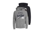 Jack & Jones Hoodie Ethan Kapuzensweatshirt Doppelpack