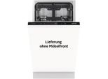 GORENJE vollintegrierbarer Geschirrspüler "GV561C10", Energieeffizienz: C, weiß (weiß, neutral), B:44,8cm H:81,5cm T:55cm, Geschirrspüler, 10 Maßgedecke, auto. Türöffnung, Besteckschublade, vollintegrierbarer Geschirrspüler