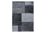 Webteppich Plus Schwarz ca. 140x200cm