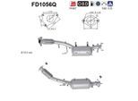 AS Ruß-/Partikelfilter, Abgasanlage fd1056q für NISSAN