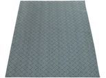 Teppich PACO HOME "Varadero 461", grau, B:60cm H:4mm L:100cm, Baumwolle, Polyester, Teppiche, Teppich, 3D-Design, Kurzflor, Wohnzimmer