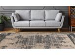 Teppich KAYOOM "Adela 225", grau, B:80cm H:13mm L:150cm, Polypropylen, Teppiche, Teppich, ca. 575.000 Points/qm, Vintage Look, hochwertig