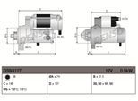 DENSO Starter dsn3127 für LAND ROVER MINI
