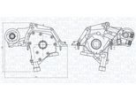 MAGNETI MARELLI Ölpumpe 351516000083 für Fiat