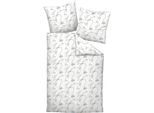 Bettwäsche JANINE "CARMEN S 55132 09 135X200,80x80", multicolor, B/L: 135cm x 200cm, 1 Stk., 1 Stk., Interlock-Jersey, B/L: 80cm x 80cm, Interlock-Jersey, Obermaterial: 100% Baumwolle, Bettwäsche, Bettwäsche, mit Reißverschluss