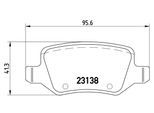 MAGNETI MARELLI Bremsbelagsatz, Scheibenbremse 363700450090 für Mercedes