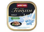 animonda Vom Feinsten Nassfutter Katze, Adult, Milkies 32x100g Kaninchen, in Sauce