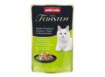 animonda Vom Feinsten Nassfutter Katze, Adult 18x50g mit weißem Thunfisch, Calamari und Algen, in Sauce