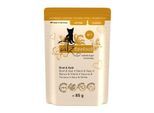 Catz finefood Nassfutter Katze Classic Kitten No. 7 Rind und Kalb 64x85 g