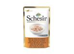 Schesir Adult 12x85g Thunfisch und Huhn mit Garnelen