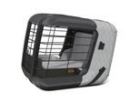 4pets Transportbox Caree anthrazit/ grau