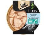 Sheba Filets Nassfutter Katze Weißfisch 16x60 g