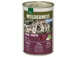 REAL NATURE WILDERNESS Nassfutter Hund, Junior, Pure Horse, Pferd 12x400 g