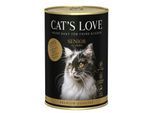 CAT'S LOVE Nassfutter Katze Senior Ente 12x400 g