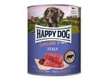 HAPPY DOG Sensible Pure Nassfutter Hund Adult 6x800 g Büffel