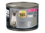 SELECT GOLD Pure Adult Paté Pferd 24x200 g