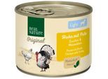 REAL NATURE Light Nassfutter Hund, Adult, Huhn und Pute 24x200 g