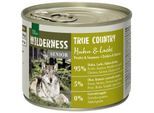 REAL NATURE WILDERNESS Nassfutter Hund, Senior, True Country, Huhn und Lachs 24x200 g