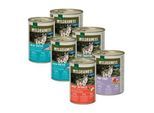 REAL NATURE WILDERNESS Nassfutter Hund, Adult 6x800 g Mixpaket 2